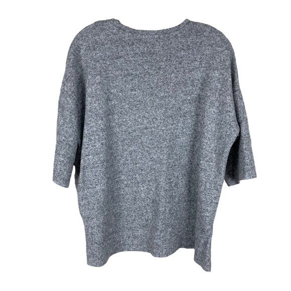 Zara Soft Gray Top - Picture 4 of 8